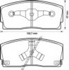 BENDIX 572164B Brake Pad Set, disc brake